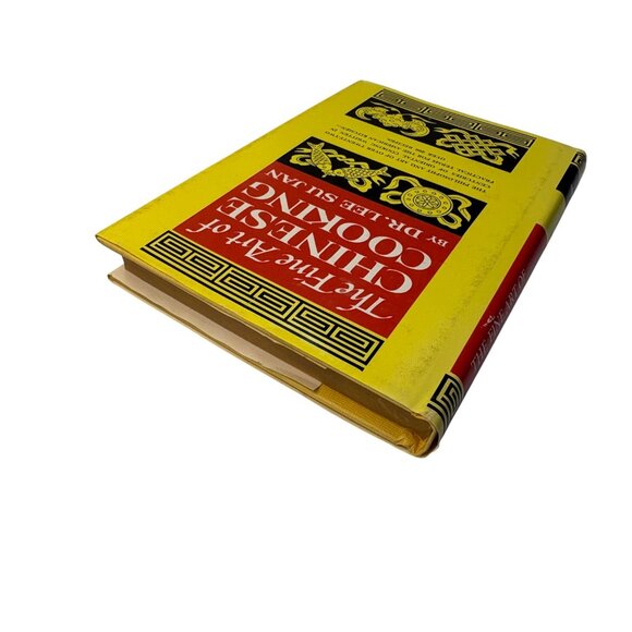 The Fine Art Of Chinese Cooking Dr. Lee Su Jan Hardcover 1977 Over 200 Recipes - Picture 5 of 12